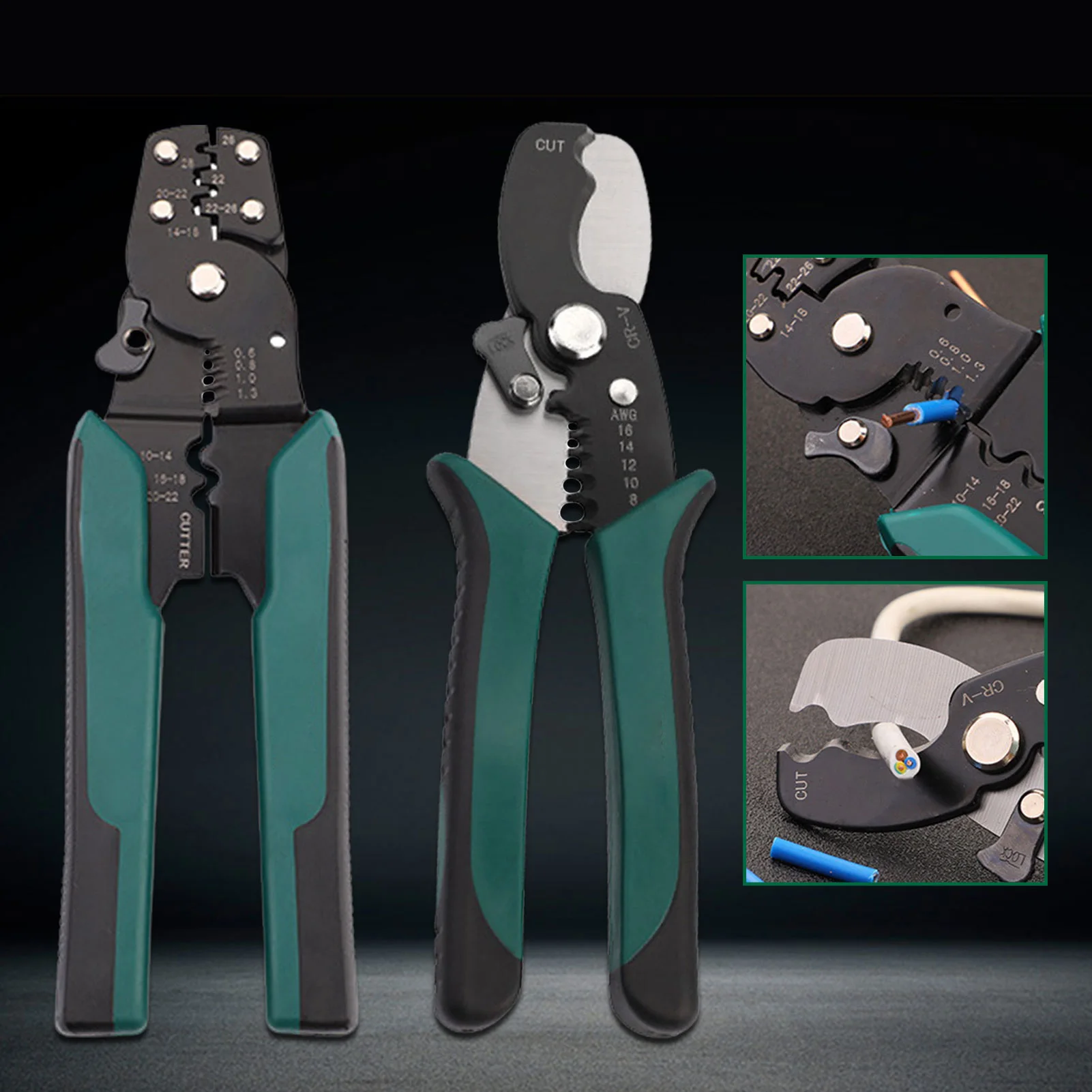 Cable Wire Stripper Cutter Crimper Multifuction Hand Tool For Home Multitool Stripper Cutter Crimper Plier Wire Crimping Tool
Cable Wire Stripper Cutter Crimper Multifuction Hand Tool For Home Multitool Stripper Cutter Crimper Plier Wire Crimping Tool