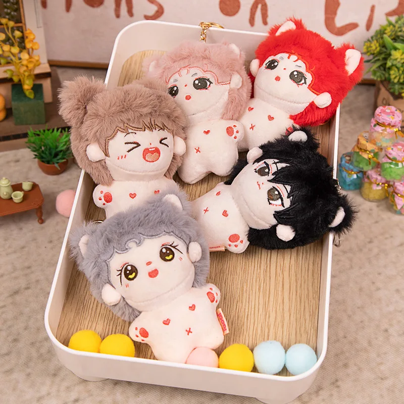 12cm Kawaii Idol Plush Doll Keychain Cute Stuffed Star Dolls Customization Figure Plushies Toys for Girls GiftsBag Pendant Gifts
12cm Kawaii Idol Plush Doll Keychain Cute Stuffed Star Dolls Customization Figure Plushies Toys for Girls GiftsBag Pendant Gifts