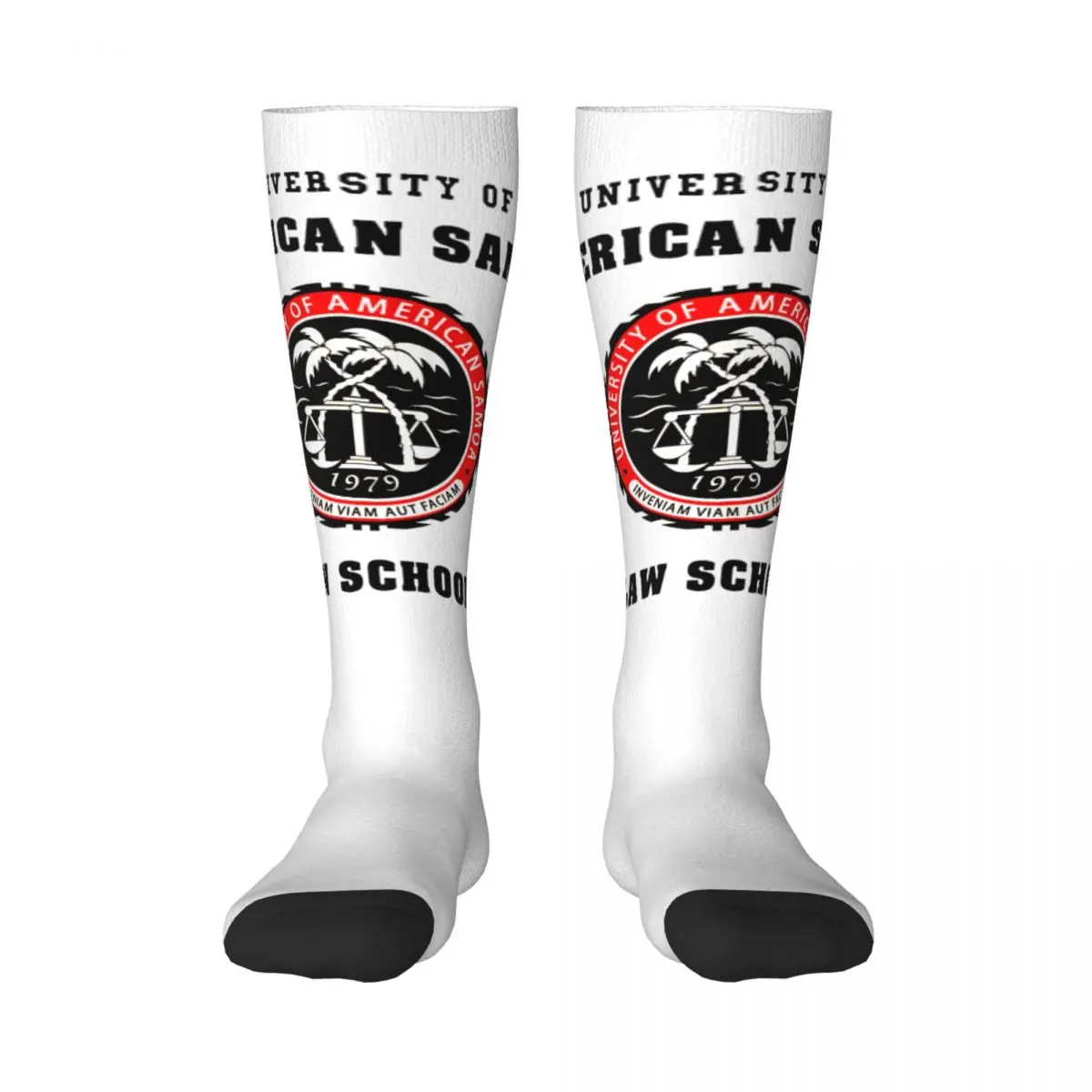 Adult Stockings University Of American Samoa Law School Logo Bette breathability Novelty Hot Sale Cute style Elastic Stockings
Adult Stockings University Of American Samoa Law School Logo Bette breathability Novelty Hot Sale Cute style Elastic Stockings
