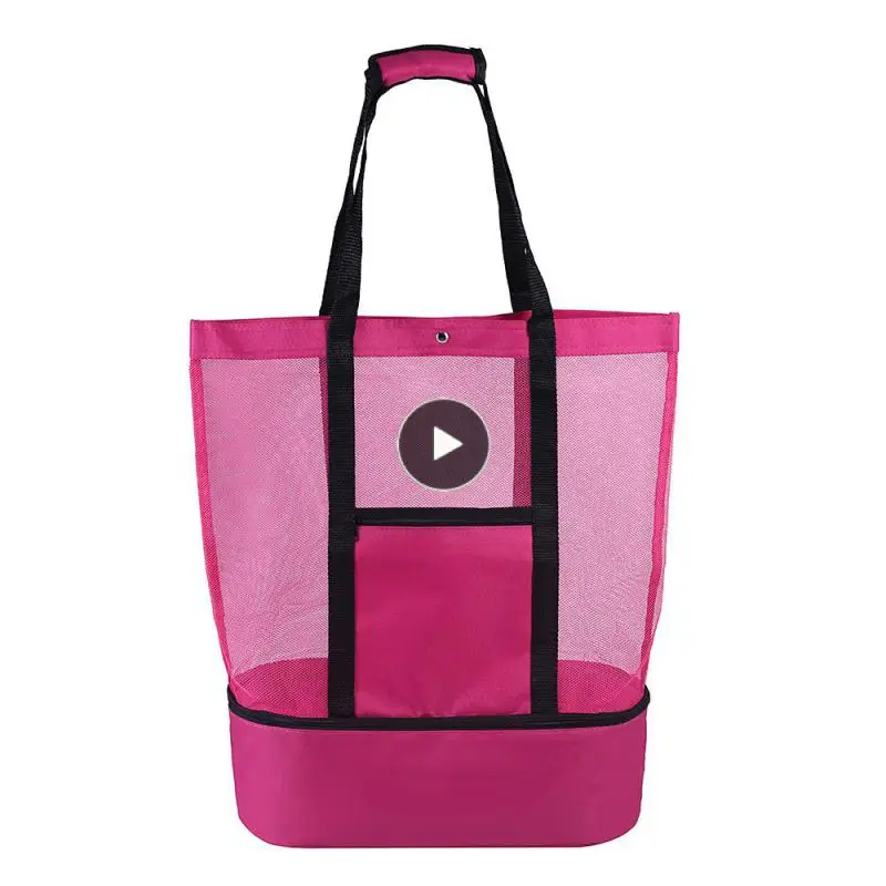 Mesh Beach Tote Bag Swimming Storage Bag With Detachable Beach Cooler MAX Capacity 34L 150lbs Ultra Durable For Family
Mesh Beach Tote Bag Swimming Storage Bag With Detachable Beach Cooler MAX Capacity 34L 150lbs Ultra Durable For Family