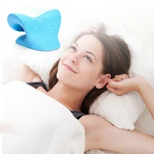 Pillow Neck Shoulder Relaxer Cervical Traction Device For TMJ Pain Relief Cervical Spine Alignment Chiropractic Neck Stretcher