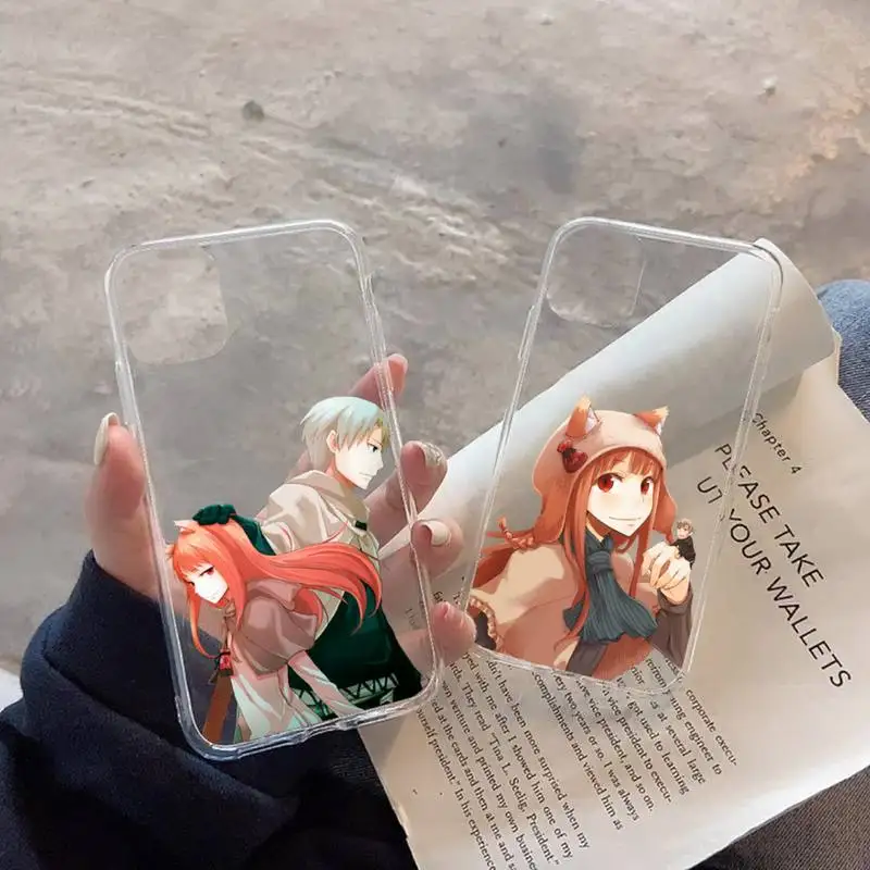 Spice and Wolf animation Phone Case Transparent soft For iphone 12 11 13 7 8 6 s plus x xs xr pro max mini
Spice and Wolf animation Phone Case Transparent soft For iphone 12 11 13 7 8 6 s plus x xs xr pro max mini
