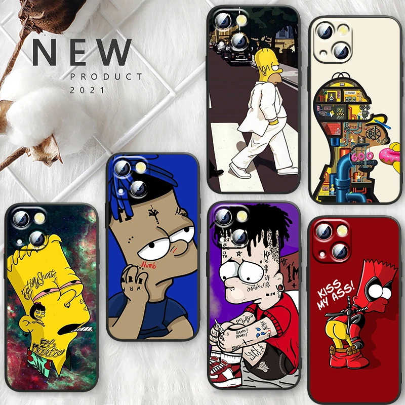 The Simpsons family Case For Apple iPhone 14 13 12 11 Pro Max Mini XS Max X XR 7 8 Plus SE2020 TPU Black Phone Cover
The Simpsons family Case For Apple iPhone 14 13 12 11 Pro Max Mini XS Max X XR 7 8 Plus SE2020 TPU Black Phone Cover
