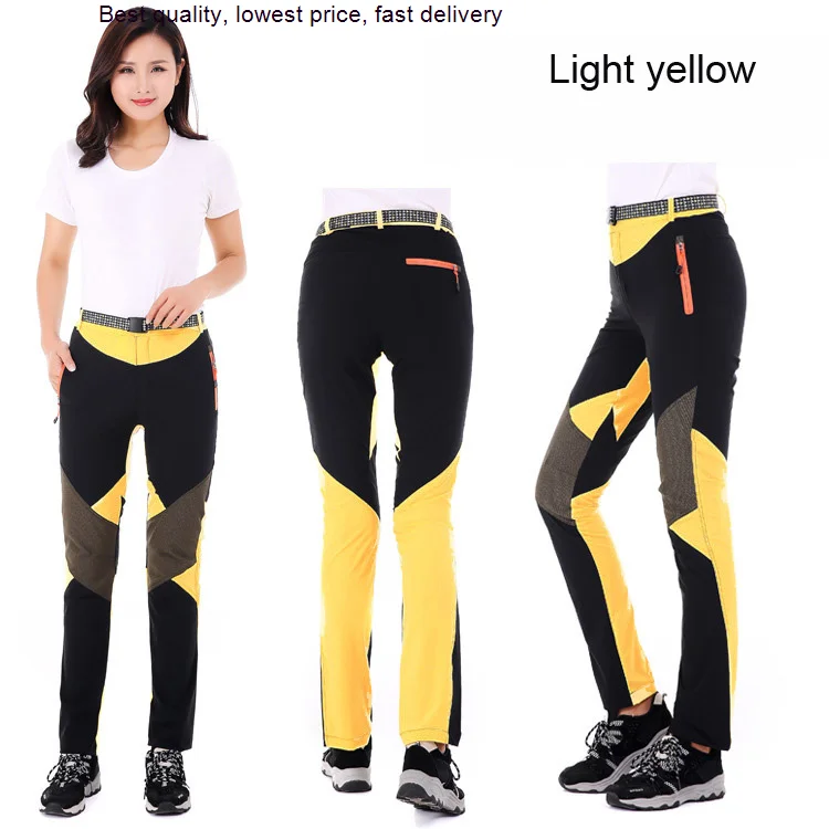 THE LIGHT Outdoor Women Sports Hiking Mountain Climbing Pants Quick Dry Waterproof Windproof Trousers Lady
THE LIGHT Outdoor Women Sports Hiking Mountain Climbing Pants Quick Dry Waterproof Windproof Trousers Lady