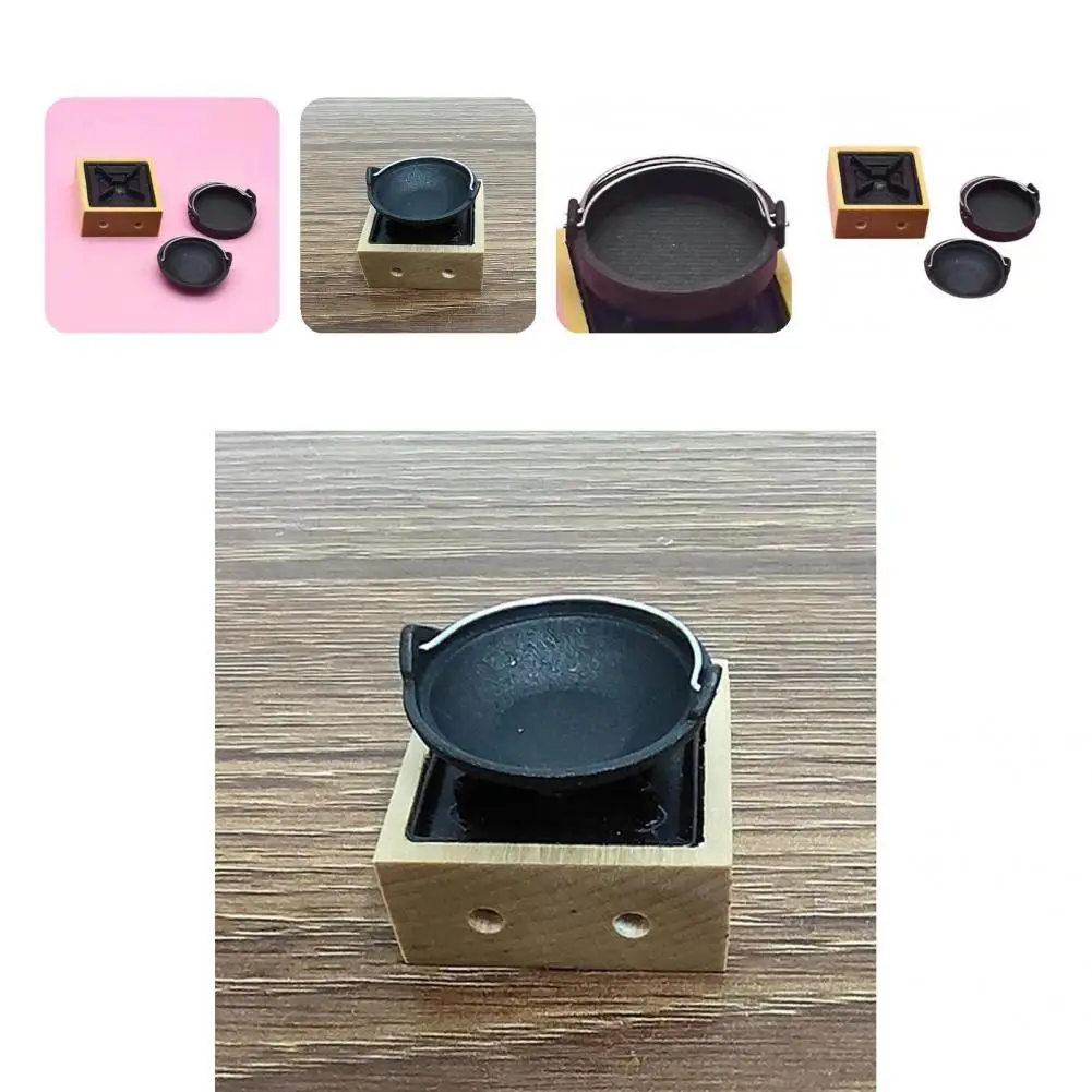 Miniature Boiler Helpful Novelty Lightweight Dollhouse Wooden Rack Hot Pot Stove for Decoration Mini Boiler Boiler Model
Miniature Boiler Helpful Novelty Lightweight Dollhouse Wooden Rack Hot Pot Stove for Decoration Mini Boiler Boiler Model