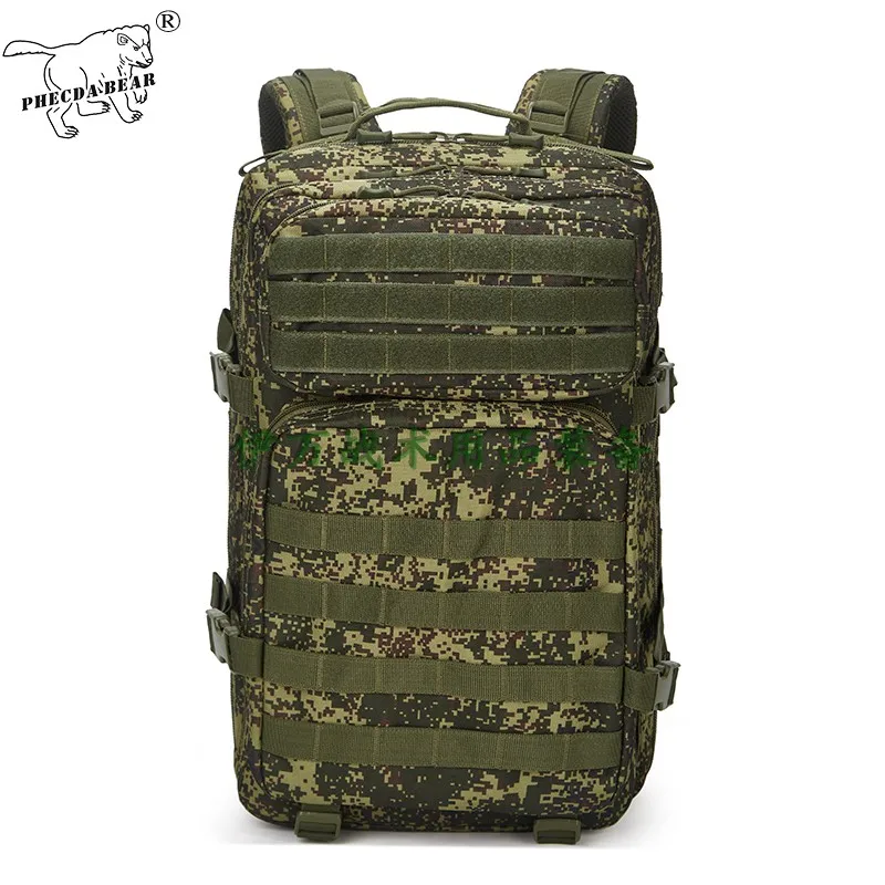Tactics Fg Green Ruins Army Camo 45L Large Capacity Outdoor Hiking Camping 3P Tactical Backpack
Tactics Fg Green Ruins Army Camo 45L Large Capacity Outdoor Hiking Camping 3P Tactical Backpack