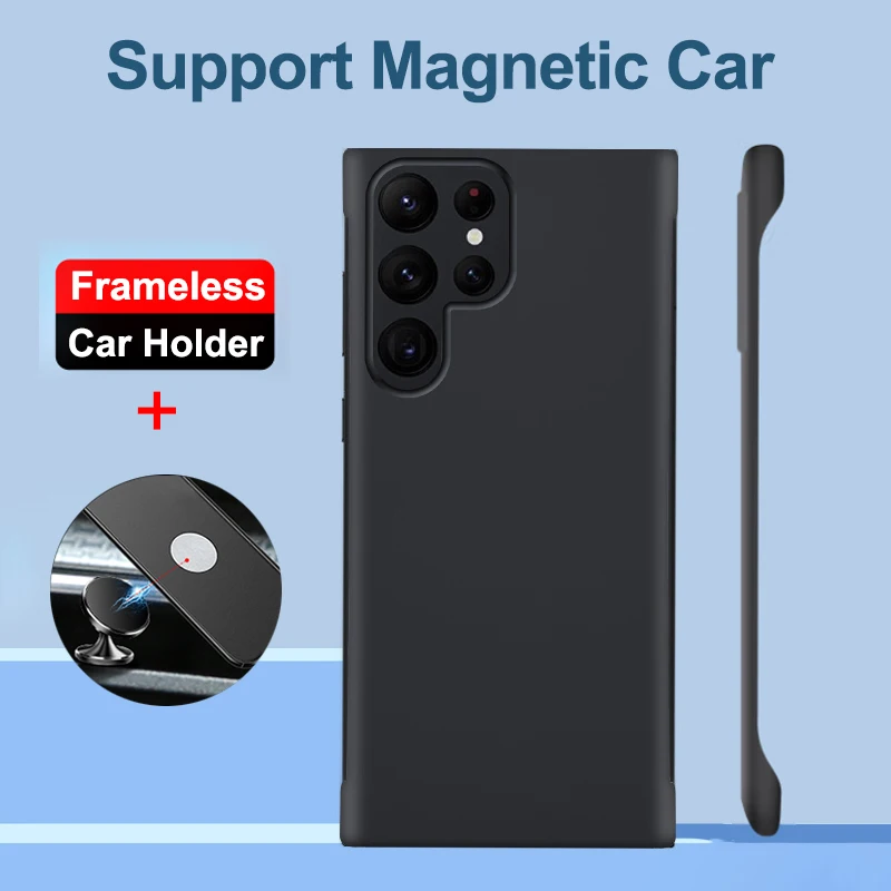 Magnetic S22 Ultra Case Car Holder Frameless Case For Samsung Galaxy S22 Ultra S22 Plus S21 fe S20 S22 Note 20 Ultra-thin Covers
Magnetic S22 Ultra Case Car Holder Frameless Case For Samsung Galaxy S22 Ultra S22 Plus S21 fe S20 S22 Note 20 Ultra-thin Covers