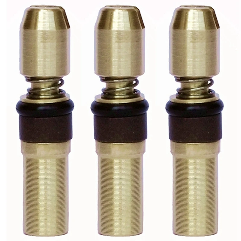 New 3PCS Three-Stage Piston Head High Pressure Copper Head 6Mm High Pressure Pump 30Mpa Repair Parts
New 3PCS Three-Stage Piston Head High Pressure Copper Head 6Mm High Pressure Pump 30Mpa Repair Parts