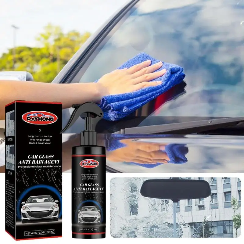 Anti-Rain For Car Glass Automotive Glass Rainproof Agent 120ML Auto Glass Rain Agent For Windows Windshields Mirrors Shower Door
Anti-Rain For Car Glass Automotive Glass Rainproof Agent 120ML Auto Glass Rain Agent For Windows Windshields Mirrors Shower Door