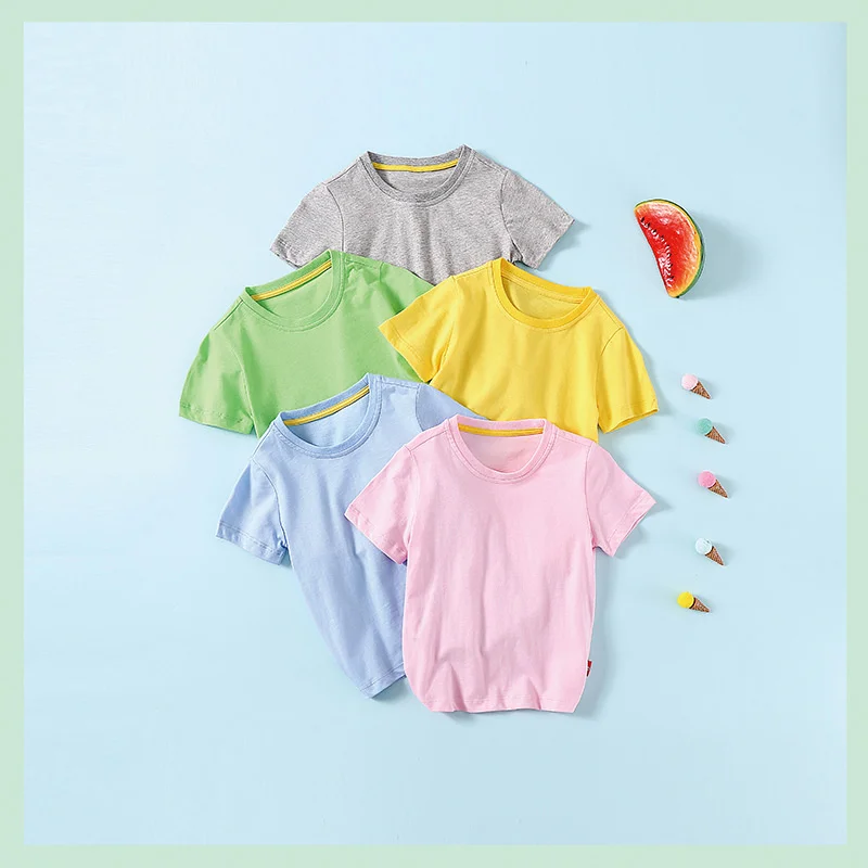 Korean Wear New 2022 Summer Tops Boys' Short Sleeved Girls' Children's T-shirt Clothing Girl Boy T Shirt Enfant Girls Tshirts
Korean Wear New 2022 Summer Tops Boys' Short Sleeved Girls' Children's T-shirt Clothing Girl Boy T Shirt Enfant Girls Tshirts