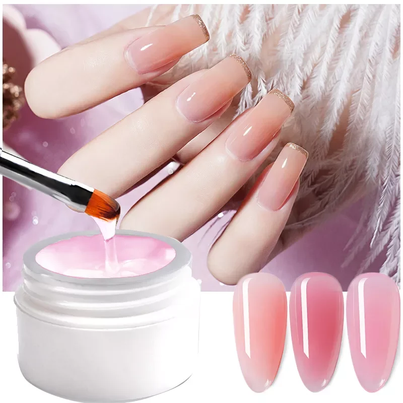 15ml Poly Nail Gel Quick Extensions Builder Extend Nail Art Acrylic Gel Varnish LED/UV Clear White Finger Form Manicure Tool
15ml Poly Nail Gel Quick Extensions Builder Extend Nail Art Acrylic Gel Varnish LED/UV Clear White Finger Form Manicure Tool