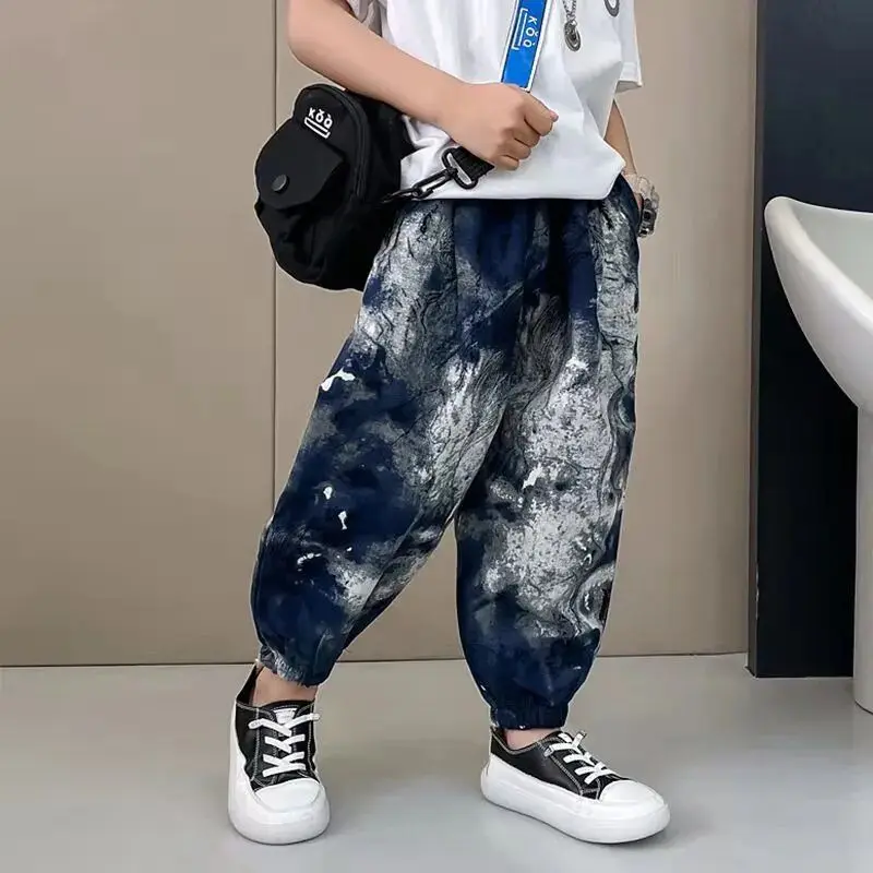 Summer Kids Boys Pants New Teenage Children's Trousers Boys Thin Cotton Linen Casual Pants Anti-mosquito Pants
Summer Kids Boys Pants New Teenage Children's Trousers Boys Thin Cotton Linen Casual Pants Anti-mosquito Pants