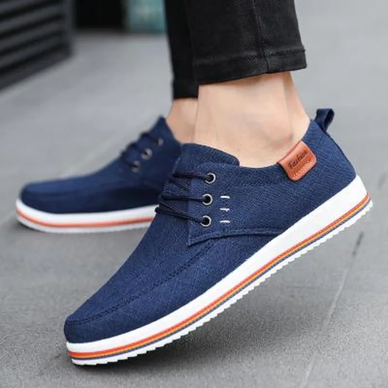 2022 Fashion Design Sneakers High Quality Canvas Casual Men's Shoes Breathable Lace Up Men's Flat Shoes Large Shoes
2022 Fashion Design Sneakers High Quality Canvas Casual Men's Shoes Breathable Lace Up Men's Flat Shoes Large Shoes