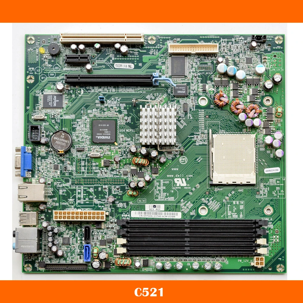 High Quality Desktop Motherboard for DELL C521 HY175 FP406 0HY175 0FP406 Fully Tested
High Quality Desktop Motherboard for DELL C521 HY175 FP406 0HY175 0FP406 Fully Tested