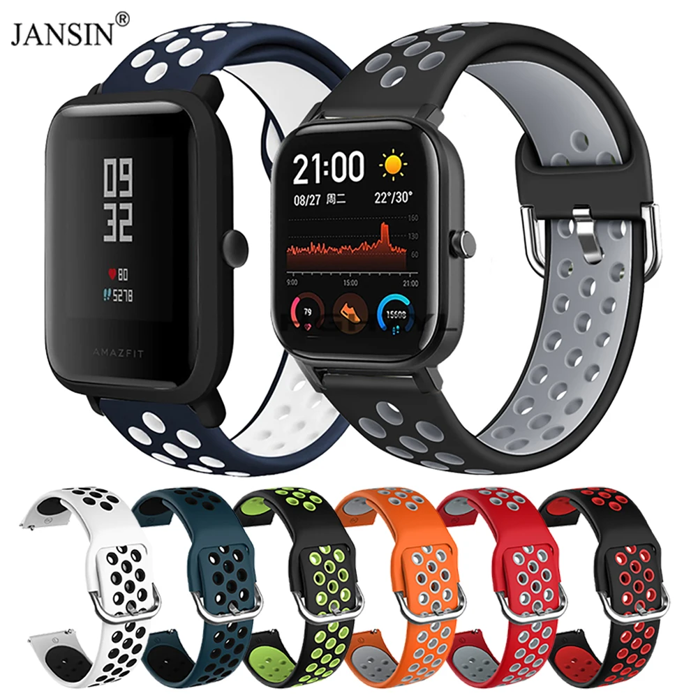 20/22mm Silicone Sport Strap For Amazfit GTS 4/GTS 3/GTS 2/GTS 2e/GTS 2 Mini/GTS, Bracelet For Amazfit GTR 4/GTR 3/GTR 2/GTR 2e
20/22mm Silicone Sport Strap For Amazfit GTS 4/GTS 3/GTS 2/GTS 2e/GTS 2 Mini/GTS, Bracelet For Amazfit GTR 4/GTR 3/GTR 2/GTR 2e
