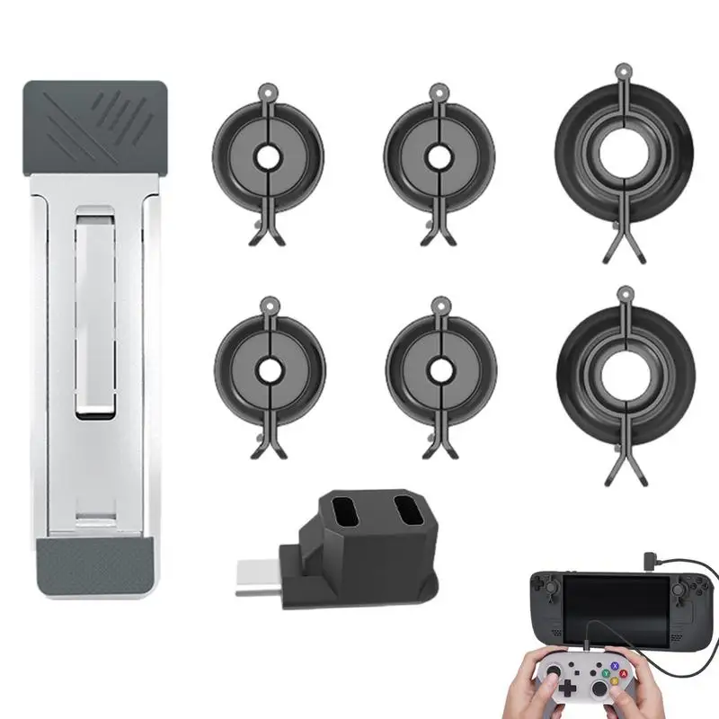 Back Kickstand Bracket For Steams Deck Console Portable Stand USB C Adaptor Rocker For Steams Deck Game Console Accessories
Back Kickstand Bracket For Steams Deck Console Portable Stand USB C Adaptor Rocker For Steams Deck Game Console Accessories