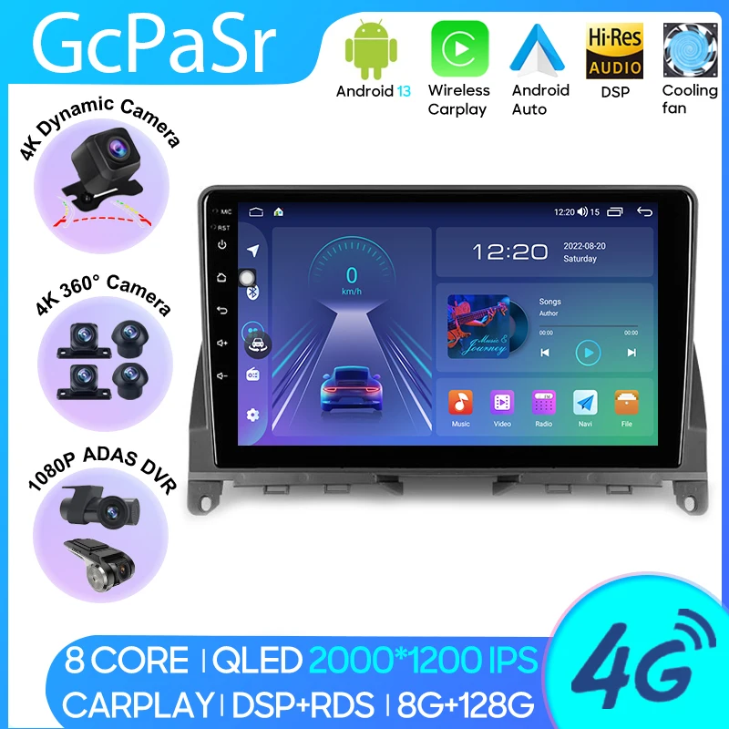 Car Radio Carplay Android Player For Mercedes Benz C Class 3 W204 S204 2006 - 2011 Navigation GPS Video DSP 4G Wifi No 2din DVD
Car Radio Carplay Android Player For Mercedes Benz C Class 3 W204 S204 2006 - 2011 Navigation GPS Video DSP 4G Wifi No 2din DVD