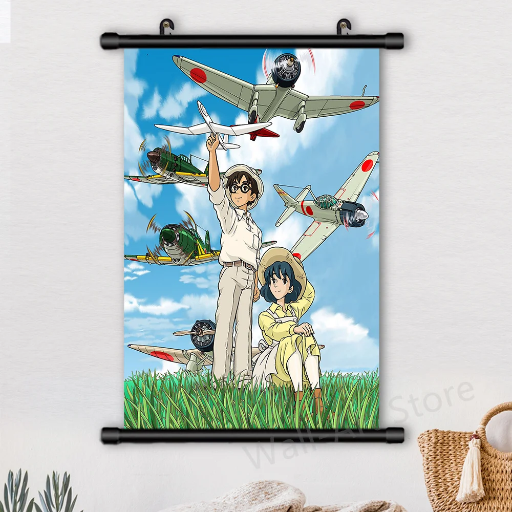 Miyazaki Hayao Poster Anime The Wind Rises Wall Art Canvas Pictures Painting Modern Print Scrolls Hanging Bedroom for Home Decor
Miyazaki Hayao Poster Anime The Wind Rises Wall Art Canvas Pictures Painting Modern Print Scrolls Hanging Bedroom for Home Decor