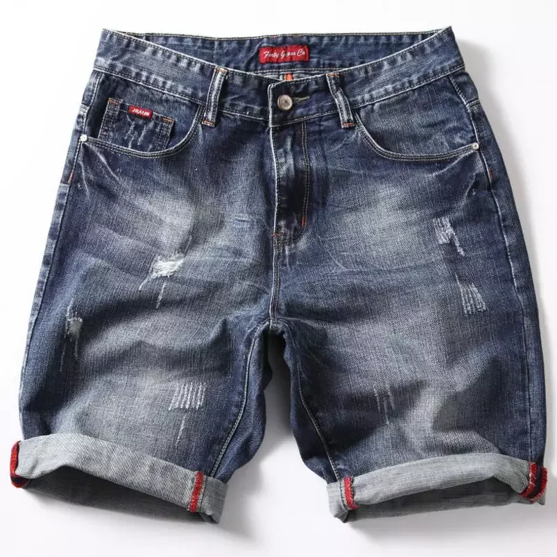 NEW IN Blue Stretch Denim Shorts Straight Fit Shorts Jeans High Quality Elastic Casual Denim Jeans Shorts New Summer Shorts Size
NEW IN Blue Stretch Denim Shorts Straight Fit Shorts Jeans High Quality Elastic Casual Denim Jeans Shorts New Summer Shorts Size