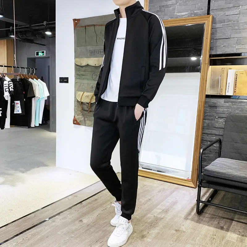 Новинка Осень 2019 мужские костюмы Корейская версия Модные женские красивые костюмы из двух частей для подростков 
Новинка Осень 2019 мужские костюмы Корейская версия Модные женские красивые костюмы из двух частей для подростков