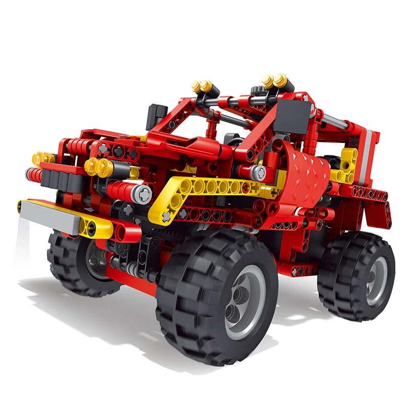 Cross-border assembly building blocks toy off-road vehicle puzzle early childhood education diy toys technology building 436PCS
Cross-border assembly building blocks toy off-road vehicle puzzle early childhood education diy toys technology building 436PCS