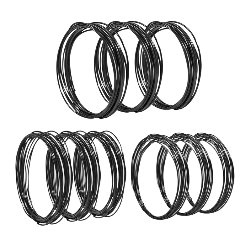 LBER Bonsai Wire Kit- 9 Roll Anodized Aluminum Tree Training Wires In 3 Size For Shaping Styling Indoor Bonsai Trees
LBER Bonsai Wire Kit- 9 Roll Anodized Aluminum Tree Training Wires In 3 Size For Shaping Styling Indoor Bonsai Trees