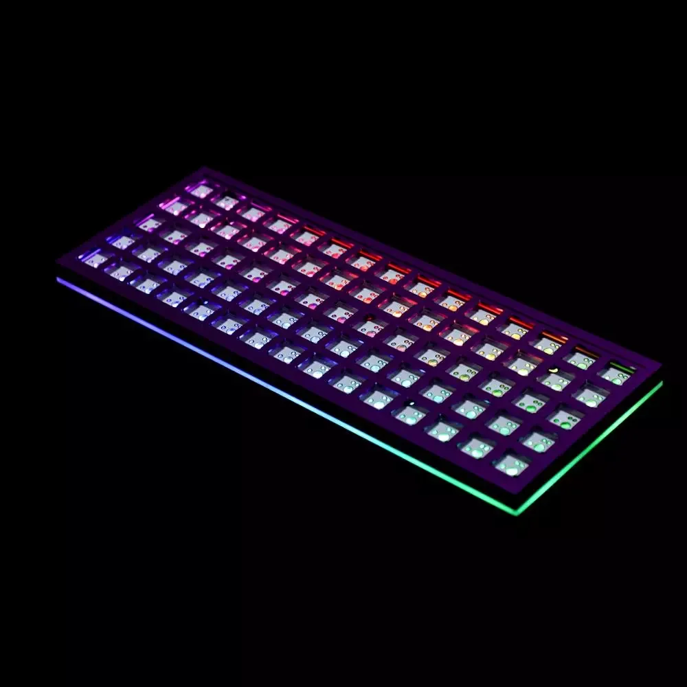 2022 ID75 75 Keys Ortholinear Layout QMK Anodized Aluminum Case Plate hot-swappable Hot Swap Type C PCB Mechanical Keyboard Kit
2022 ID75 75 Keys Ortholinear Layout QMK Anodized Aluminum Case Plate hot-swappable Hot Swap Type C PCB Mechanical Keyboard Kit
