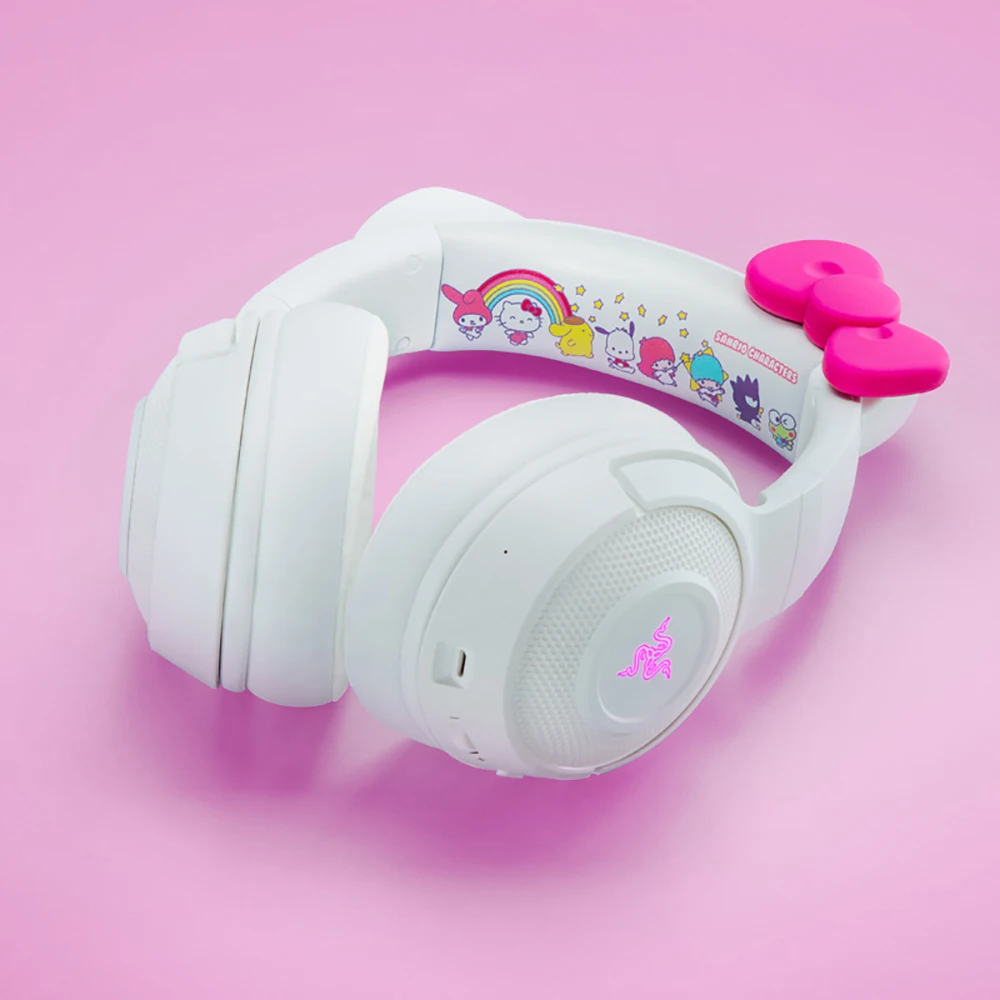 Sanrio Headset Hello Kitty Exclusive Bluetooth Wireless Headset Microphone Rgb High-Quality Kawai Gifts for Play Games Children
Sanrio Headset Hello Kitty Exclusive Bluetooth Wireless Headset Microphone Rgb High-Quality Kawai Gifts for Play Games Children