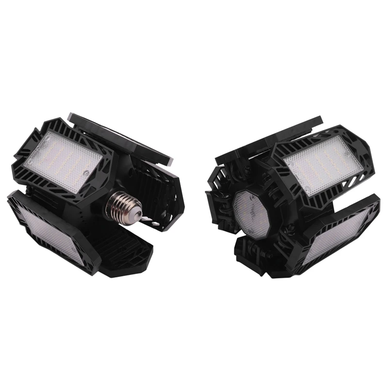 2 Pack Led Garage Lights 100W 10000LM LED 360 Screw In Garage Light 5 Leaf Adjustable Panels Garage Lighting Bulb
2 Pack Led Garage Lights 100W 10000LM LED 360 Screw In Garage Light 5 Leaf Adjustable Panels Garage Lighting Bulb