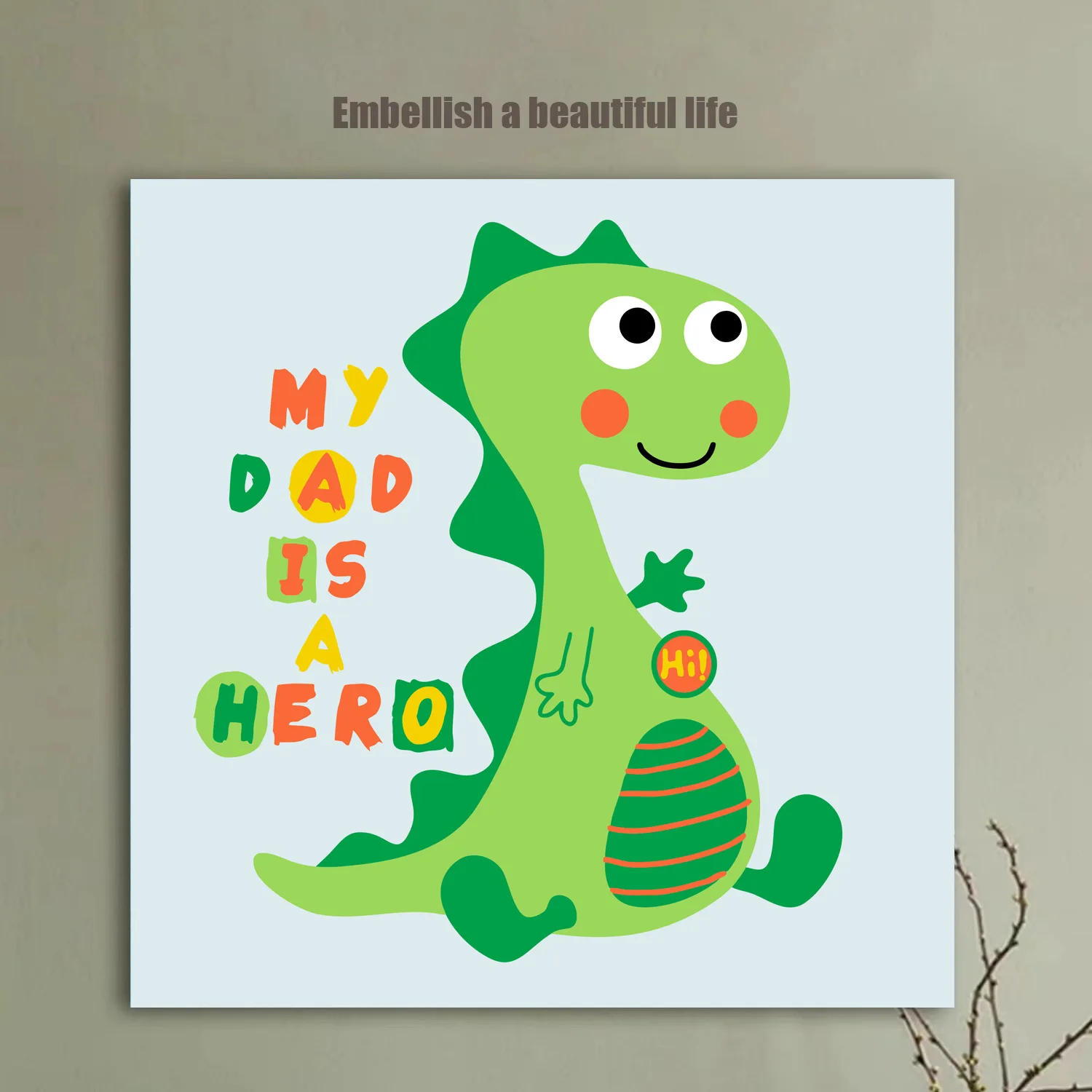 Dinosaur digital oil painting diy children's educational digital animation hand-painted simple filling decorative painting
Dinosaur digital oil painting diy children's educational digital animation hand-painted simple filling decorative painting