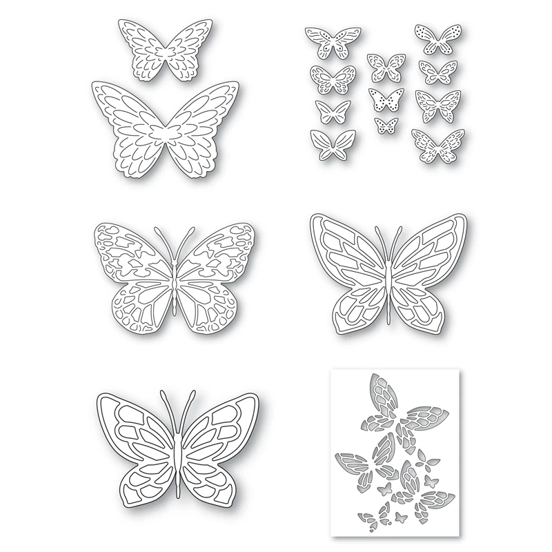 Stained Glass Butterfly Metal Cutting Dies for New Arrivals 2022 Scrapbooking Decoration Frame Card Craft Supplies No Stamp
Stained Glass Butterfly Metal Cutting Dies for New Arrivals 2022 Scrapbooking Decoration Frame Card Craft Supplies No Stamp