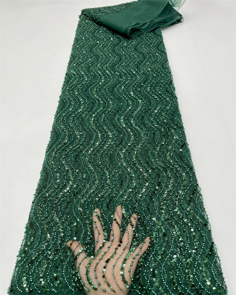 2023 High Quality African Nigerian Tulle Lace Fabric Sequins Embroidery Sewing Prom Dresses Beads 5yards Lace Net Cloth
2023 High Quality African Nigerian Tulle Lace Fabric Sequins Embroidery Sewing Prom Dresses Beads 5yards Lace Net Cloth