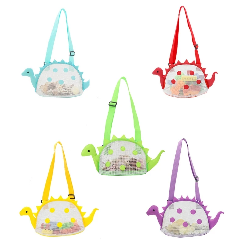 Dinosaur Shape Storage Mesh Bag for Beach Toy Collection Outdoor Sand Play Toy Storage Should Bag Kids Beach Accessories
Dinosaur Shape Storage Mesh Bag for Beach Toy Collection Outdoor Sand Play Toy Storage Should Bag Kids Beach Accessories