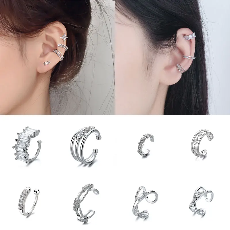 2022 Spring Fashion Without Piercing Ear Cuff Earrings Non-Piercing Ear Clips Fake Cartilage Earrings For Women Cuffs Jewelry
2022 Spring Fashion Without Piercing Ear Cuff Earrings Non-Piercing Ear Clips Fake Cartilage Earrings For Women Cuffs Jewelry