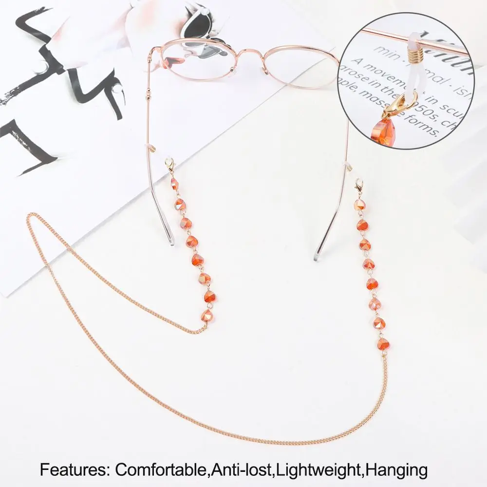 Fashion Non-slip Heart-shaped Metal Sunglasses Lanyard Glasses Chain Holder Necklace Reading Glasses Holder Strap
Fashion Non-slip Heart-shaped Metal Sunglasses Lanyard Glasses Chain Holder Necklace Reading Glasses Holder Strap