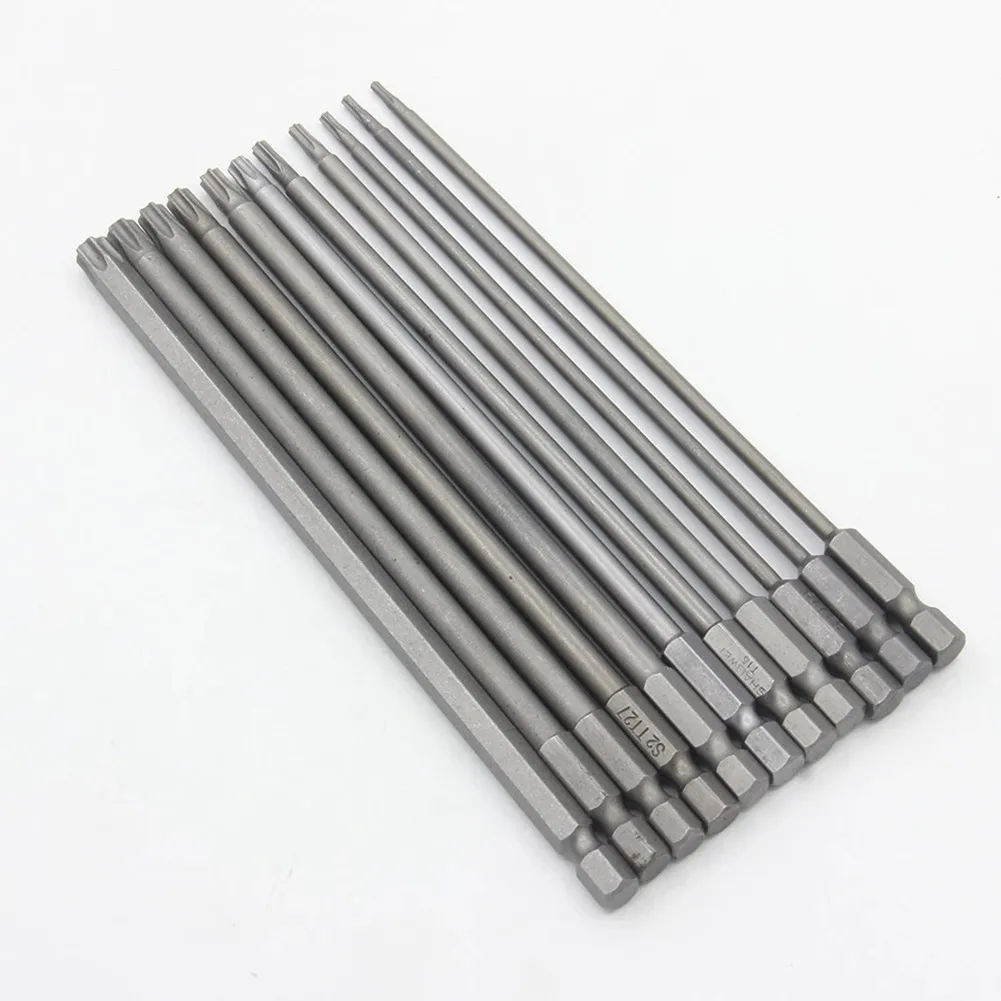 Durable New Practical Screwdriver Bit Pack Screwdriver Head Hex Shank Kit Long Magnetic Set T6-T40 Tool 11 Piece
Durable New Practical Screwdriver Bit Pack Screwdriver Head Hex Shank Kit Long Magnetic Set T6-T40 Tool 11 Piece