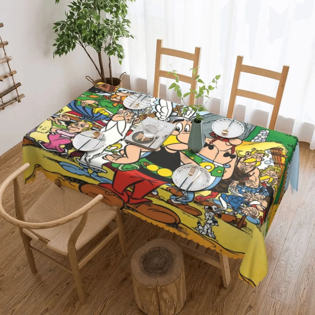 Прямоугольная скатерть 45-50 дюймов, аниме мультяшный рисунок, Getafix, скатерть для стола
Прямоугольная скатерть 45-50 дюймов, аниме мультяшный рисунок, Getafix, скатерть для стола