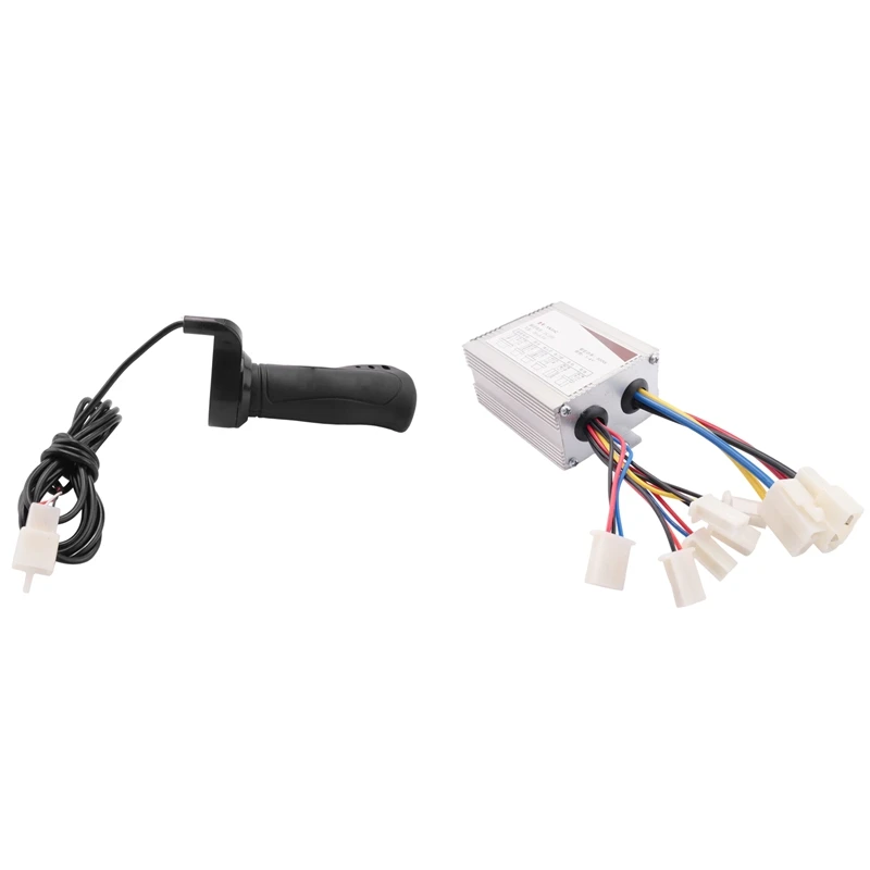 24V 500W DC Electric Bike Motor Brushed Controller Box With Brush Controller Long Line Turn Handlebar For Electric Bicycle Scoot
24V 500W DC Electric Bike Motor Brushed Controller Box With Brush Controller Long Line Turn Handlebar For Electric Bicycle Scoot