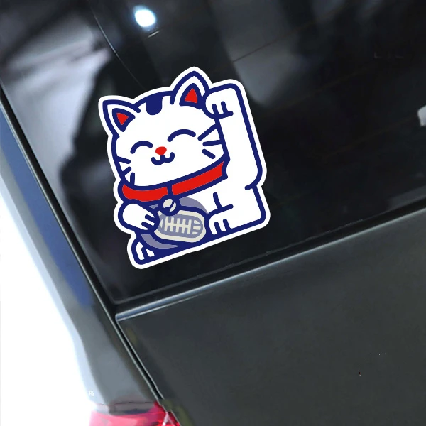 Cute Lucky Cat Car Stickers Auto Body Window Tail Graphic Decal Motorcycle Bike Graphics
Cute Lucky Cat Car Stickers Auto Body Window Tail Graphic Decal Motorcycle Bike Graphics