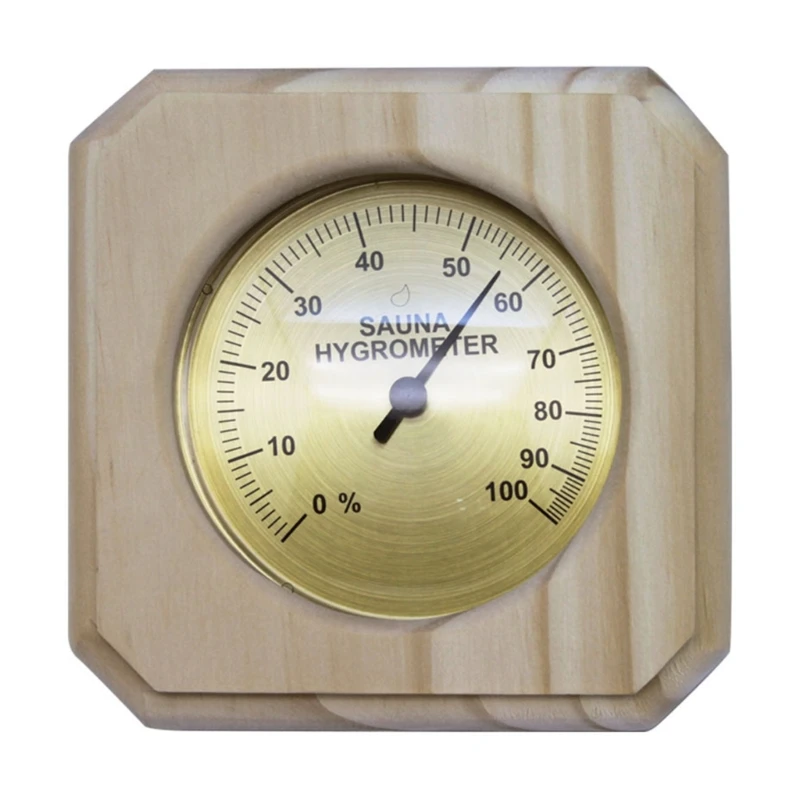 Sauna Wooden Hygrothermograph Hygrometer Sauna Room Accessory R7UA
Sauna Wooden Hygrothermograph Hygrometer Sauna Room Accessory R7UA