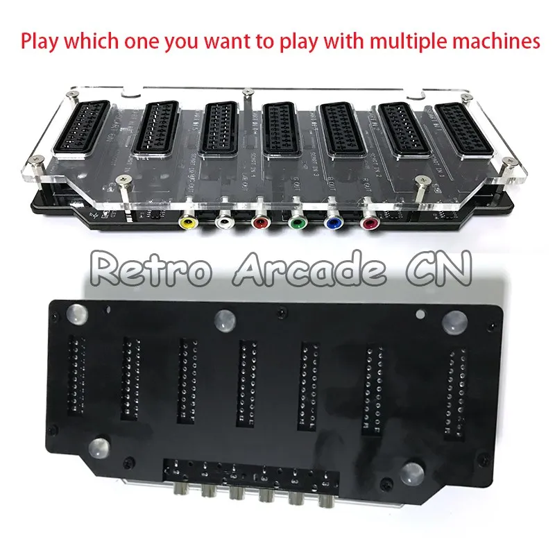 Распределитель Scart EUR Mimi RGBS, 6 входов, 1 выход, RCA, SVHS, AV, ТВ, аудио преобразователь, делитель, автоматический переключатель для md/sfc/ps123/ss/dc/box
Распределитель Scart EUR Mimi RGBS, 6 входов, 1 выход, RCA, SVHS, AV, ТВ, аудио преобразователь, делитель, автоматический переключатель для md/sfc/ps123/ss/dc/box