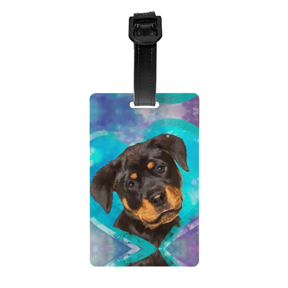 Adorable Heart Rottweiler Puppy Luggage Tags for Suitcases Cute Dog Baggage Tags Privacy Cover Name ID Card
Adorable Heart Rottweiler Puppy Luggage Tags for Suitcases Cute Dog Baggage Tags Privacy Cover Name ID Card