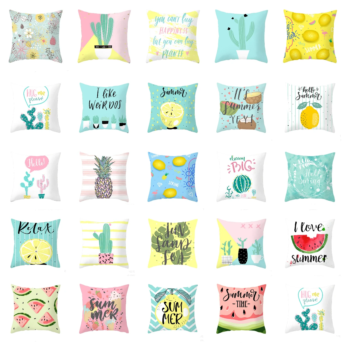 Hipster Tropical leaves Summer Fruits Print Cushion Case Bright Candy Color Pink Blue Throw Pillows Case Sofa Couch Cute Pillows
Hipster Tropical leaves Summer Fruits Print Cushion Case Bright Candy Color Pink Blue Throw Pillows Case Sofa Couch Cute Pillows