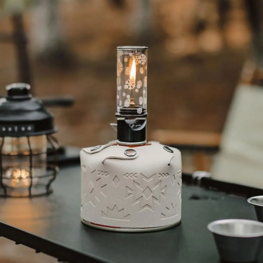Leather Gas Tank Cover One-piece Gas Canister Protective Cover Durable Camping Gas Tank Case Hiking Travel Kit Outdoor Supplies 
Leather Gas Tank Cover One-piece Gas Canister Protective Cover Durable Camping Gas Tank Case Hiking Travel Kit Outdoor Supplies