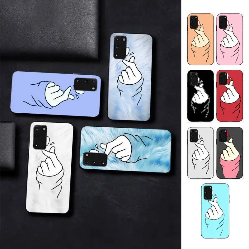 LVTLV Finger Heart Love Phone Case for Samsung S10 21 20 9 8 plus lite S20 UlTRA 7edge
LVTLV Finger Heart Love Phone Case for Samsung S10 21 20 9 8 plus lite S20 UlTRA 7edge
