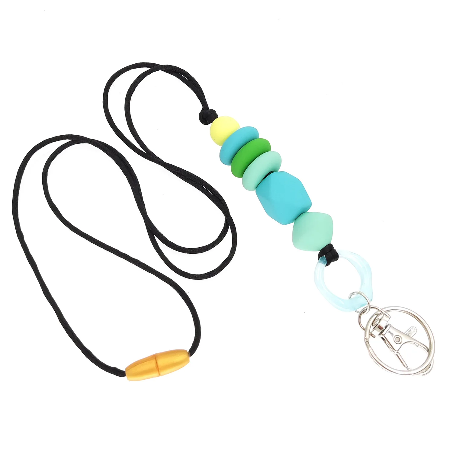 Fashion Green Round Square Bead Necklace Lanyard for Women Chain with ID Card Badge Holder Key Holder Accessories
Fashion Green Round Square Bead Necklace Lanyard for Women Chain with ID Card Badge Holder Key Holder Accessories