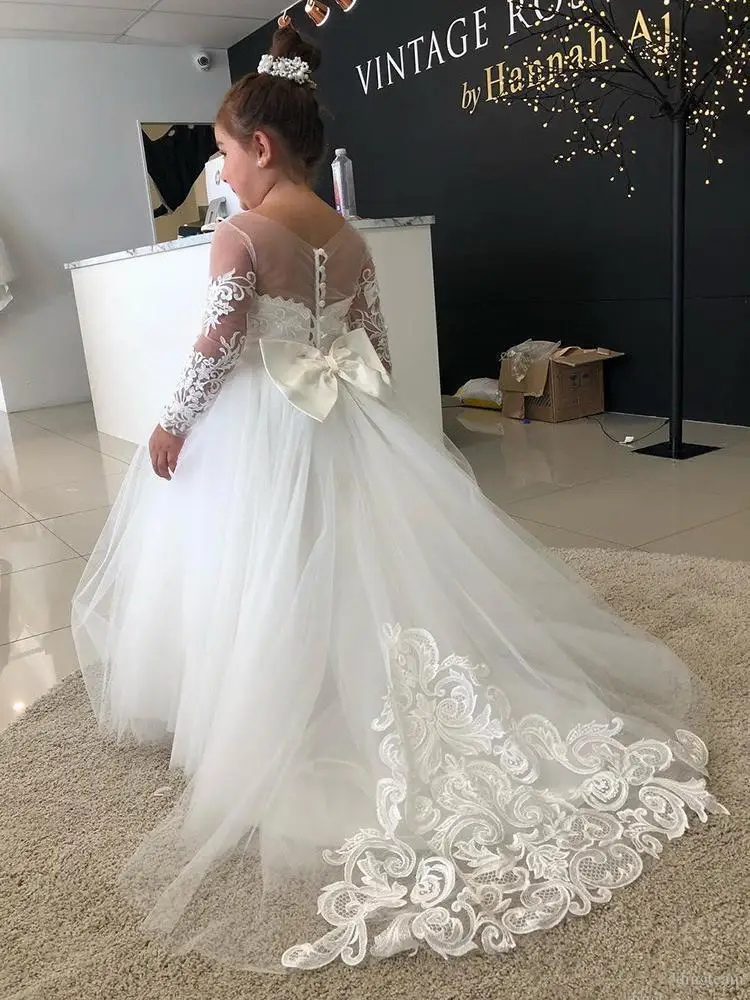 Girls Railing Dress Ball Gowns Princess Girls Vestidos For Party Wedding Tulle 1st Birthday Party Baby Baptism Christening Dress
Girls Railing Dress Ball Gowns Princess Girls Vestidos For Party Wedding Tulle 1st Birthday Party Baby Baptism Christening Dress