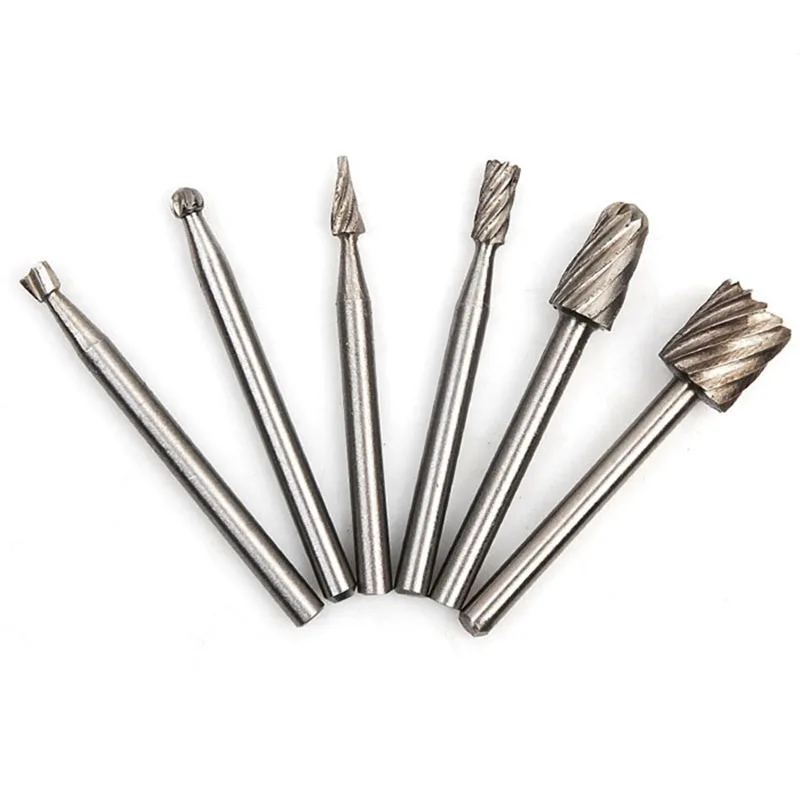 6pcs/Set Rotary Tools Drill Bit Set HSS Router Grinding Bits Milling Cutters For Wood Metal Carving Milling Tools
6pcs/Set Rotary Tools Drill Bit Set HSS Router Grinding Bits Milling Cutters For Wood Metal Carving Milling Tools
