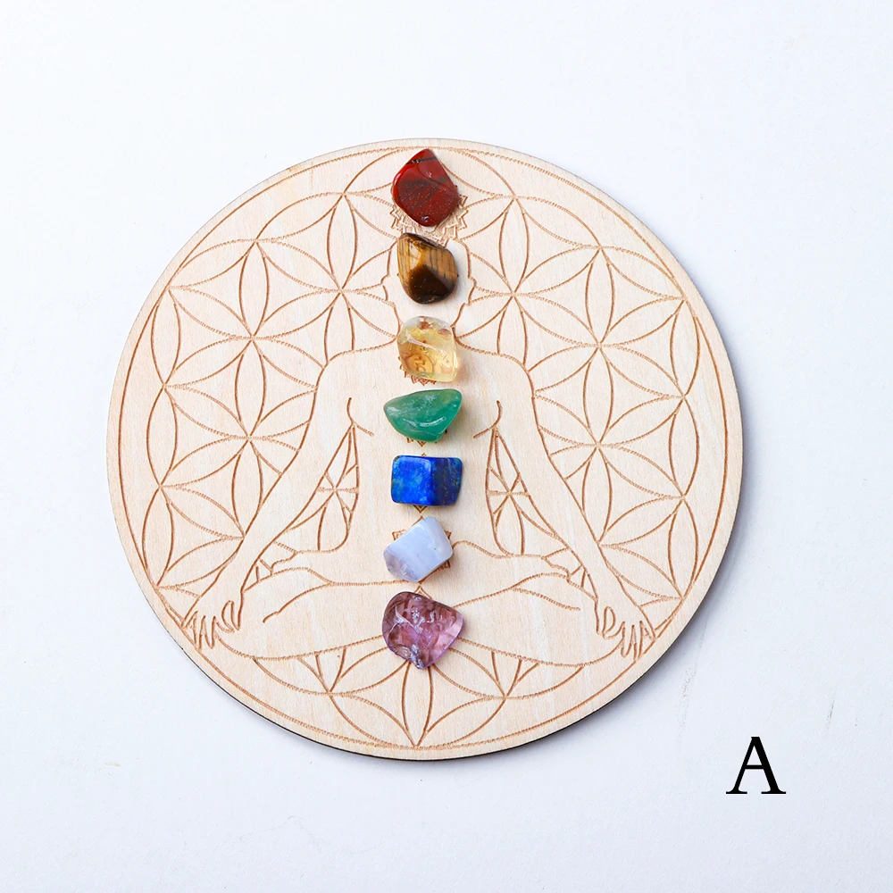 Набор кристаллов чакр из хрусталя
Набор кристаллов чакр из хрусталя