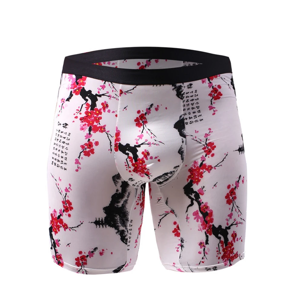 Stretch Long Leg Boxershorts Men Ice Silk Underwear Breathable Sport Shorts Boxer Briefs Sexy Convex Pouch Underpants
Stretch Long Leg Boxershorts Men Ice Silk Underwear Breathable Sport Shorts Boxer Briefs Sexy Convex Pouch Underpants
